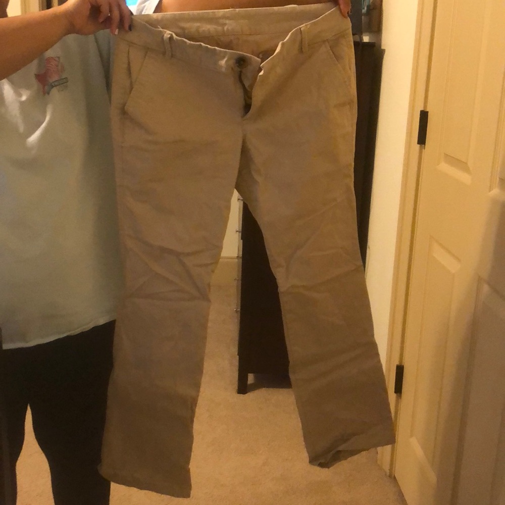 Bootcut Old Navy khakis